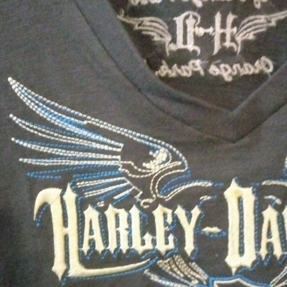 Embroided Harley Davidson tshirt - Picture 5 of 5